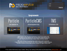 Tablet Screenshot of microservice.pl